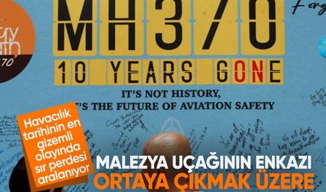 2014 yılında kaybolmuştu: Malezya uçağının izine rastlandı