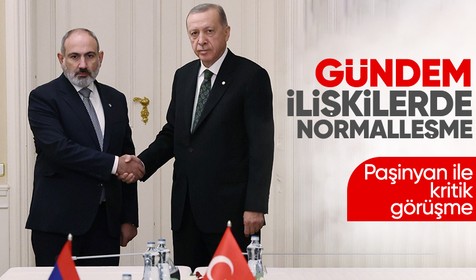 Cumhurbaşkanı Erdoğan ile Paşinyan arasında 'normalleşme' görüşmesi