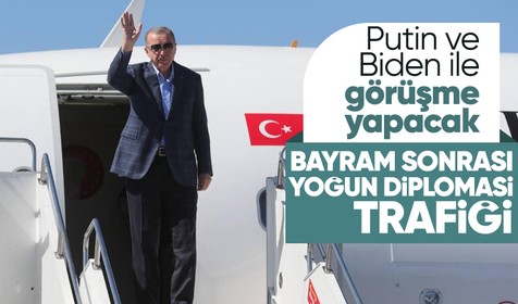 Cumhurbaşkanı Erdoğan, bayram tatili sonrası yoğun diplomasi trafiğinde bulunacak
