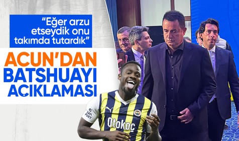 Transfer haberleri: Galatasaray'la imzayı attığı konuşuluyordu! Acun Ilıcalı'dan Batshuayi açıklaması