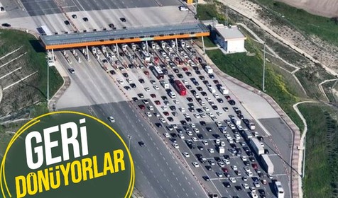 21 ilin geçiş noktasında trafik yoğunluğu yaşanıyor