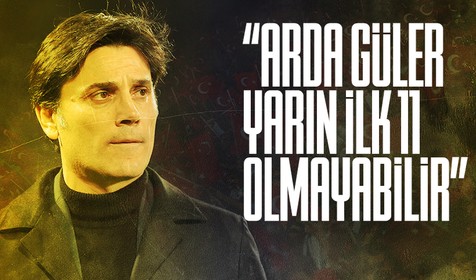 A Milli Takım Teknik Direktörü Vincenzo Montella, Portekiz maçı öncesi açıklamalarda bulundu