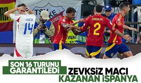İspanya, İtalya'yı mağlup ederek son 16'yı garantiledi