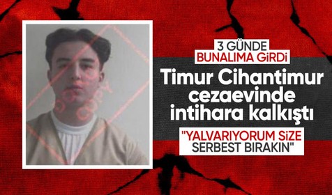 Son Dakika: ABD'de yakalanan Timur Cihantimur cezaevinde intihara teşebbüs etti