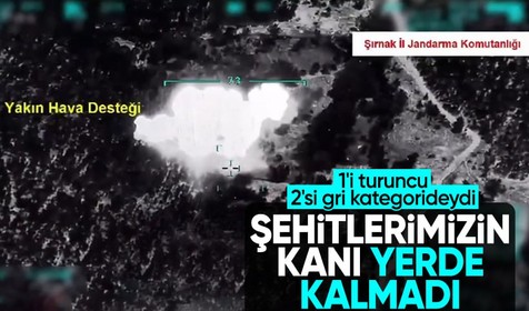 Son Dakika: Şırnak'ta 1'i turuncu 2'si gri kategorideki 4 terörist etkisiz hale getirildi