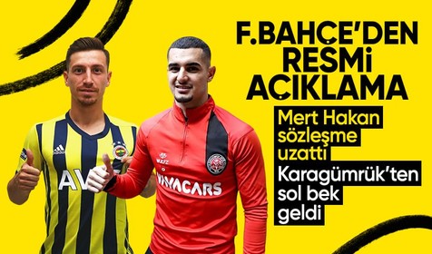 Son Dakika Transfer Haberleri: Fenerbahçe 2 isimle anlaştı: Mert Hakan Yandaş ve Levent Mercan...