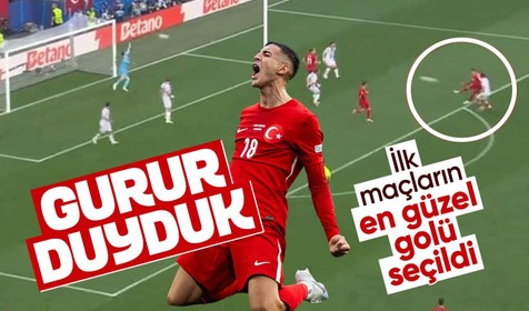 EURO 2024’te ilk maçların en iyi golleri Türkiye'den! Mert Müldür ve Arda Güler ilk 3'te