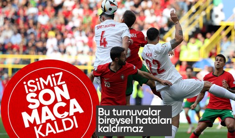 Milliler Portekiz'e farklı kaybetti