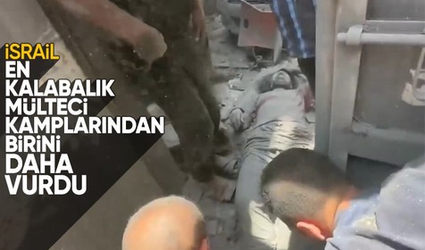 Son Dakika: İsrail Gazze'de mülteci kampını yerle bir etti: 42 ölü