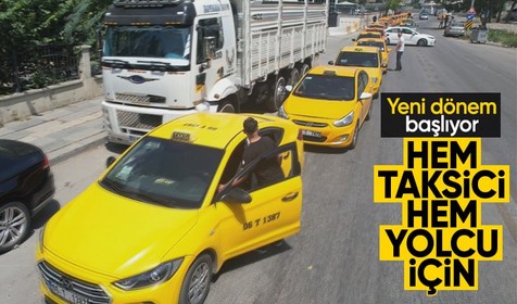 Taksilere panik butonu geliyor: Sürücü butona bastığında S.O.S. verecek