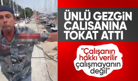 Ayhan Sicimoğlu parasını isteyen çalışanına tokat attı