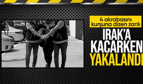 Düğünde 4 akrabasını öldüren zanlı Irak'a kaçmaya çalışırken yakalandı