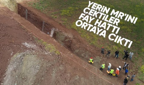 Kayseri'de diri fay hattı ortaya çıktı