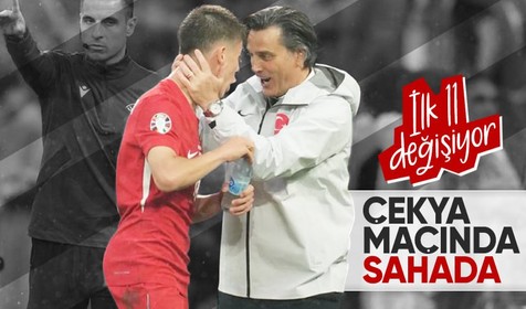 Montella'dan Çekya maçı öncesi Arda Güler ve İsmail Yüksek kararı! İlk 11 değişiyor