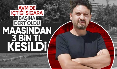AVM'de içtiği sigara başına dert oldu! Çalışanlar dikkat: Maaşından 3 bin TL kesildi! Mahkemeden emsal karar