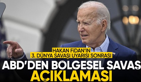 Hakan Fidan'dan sonra ABD'de de bölgesel savaş uyarısı yaptı