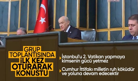 Son dakika! Bahçeli MHP Grup Toplantısı'nda açıklamalarda bulundu
