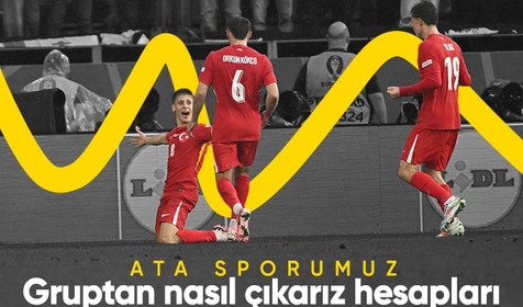A Milli Takımımız gruptan nasıl çıkar? İşte o hesaplar...
