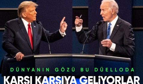 Dünyanın gözü burada olacak! Trump ve Biden canlı yayına çıkıyor