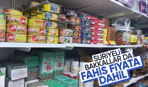 İstanbul'daki Suriye bakkallarda fiyat farkı dikkat çekti