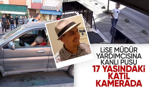 Lise müdür yardımcısına öğrencisinden kanlı pusu! Aracına biner binmez başına sıktı