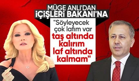 Müge Anlı'dan, gündüz kuşağı yayınlarını eleştiren Bakan Ali Yerlikaya'ya sert cevap