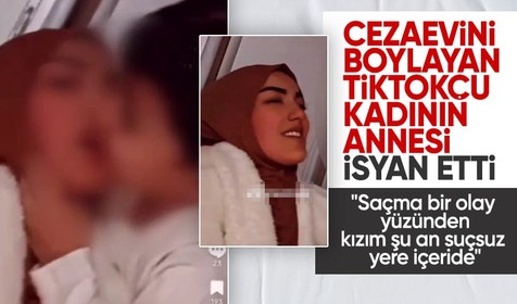 TikTok'ta 5 yaşındaki çocuğu zorla dudaklarından öptüren Duygu Özgül Kalebayır'ın annesi isyan etti