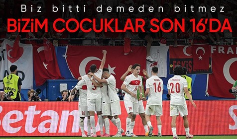 Bizim Çocuklar Avrupa Şampiyonası'nda son 16'da