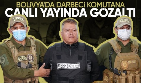 Bolivya'da darbe girişimini yöneten eski komutan Zuniga canlı yayında gözaltına alındı