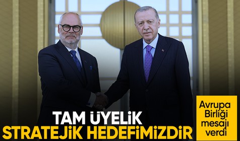 Cumhurbaşkanı Erdoğan'dan Avrupa Birliği açıklaması