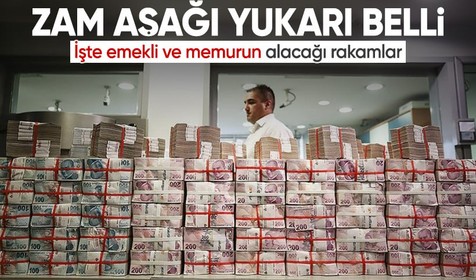Gelecek zam aşağı yukarı belli! Temmuzdan sonra memur ve emekli ne kadar maaş alacak?