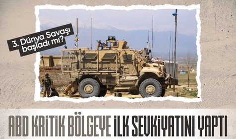 ABD bölgeye ilk tank ve zırhlı araç sevkiyatını yaptı!