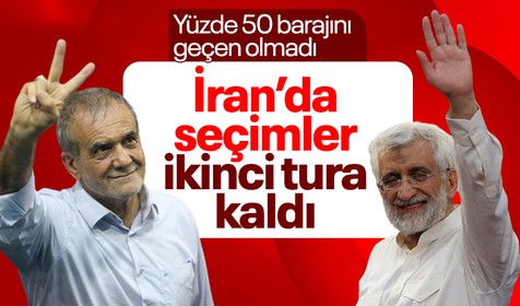 İran'da cumhurbaşkanlığı seçimleri ikinci tura kaldı