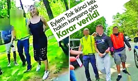 Eylem Tok ikinci kez hakim karşısına çıktı: Tutuklu yargılanmaya devam edecek