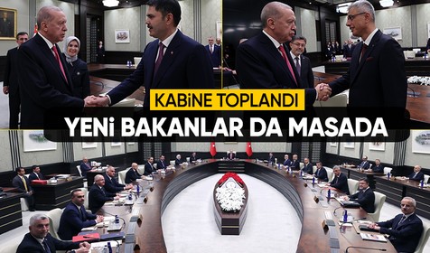 Cumhurbaşkanı Erdoğan başkanlığındaki Kabine Toplantısı sona erdi