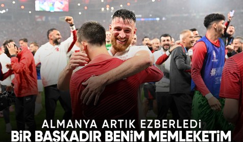 A Milli Takım'ın Avusturya zaferi: Statta 'Bir başkadır benim memleketim' çaldı