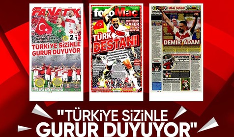 EURO 2024'te çeyrek finale yükselen Türkiye manşetlerde | 3 Temmuz spor manşetleri