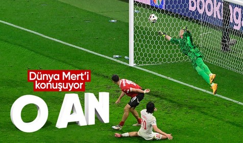 Mert Günok'un mucize kurtarışı dünya manşetlerinde