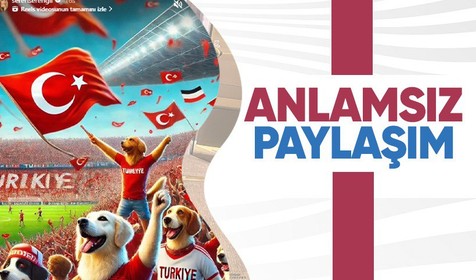 Seren Serengil'in köpekli maç paylaşımına kimse anlam veremedi