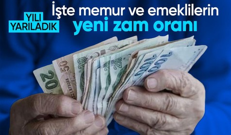 Son Dakika: Memur ve emeklilerin zam oranı belli oldu