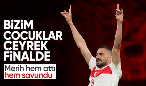 Türkiye EURO 2024 son 16 turu maçında çeyrek finale yükseldi