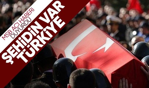 MSB şehit haberini duyurdu