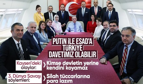 Cumhurbaşkanı Erdoğan'dan "Esad'a davet olabilir" mesajı