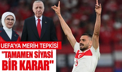Cumhurbaşkanı Erdoğan'dan UEFA'nın Merih Demiral kararına tepki: Tamamen siyasi bir karar