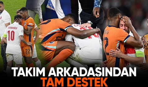 Hakan Çalhanoğlu'na Inter'deki takım arkadaşı Dumfries'ten duygulandıran destek