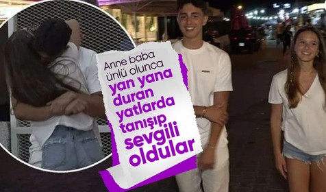 Pınar Altuğ-Yağmur Atacan'ın kızları Su ve Mustafa Sandal'ın oğlu Yaman Sandal birlikte! Alaçatı'da sarmaş dolaş görüntülendiler