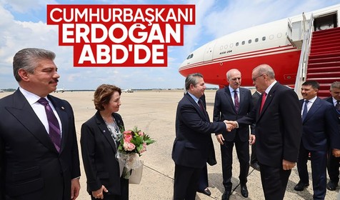 Cumhurbaşkanı Erdoğan ABD'de! NATO temasları başladı