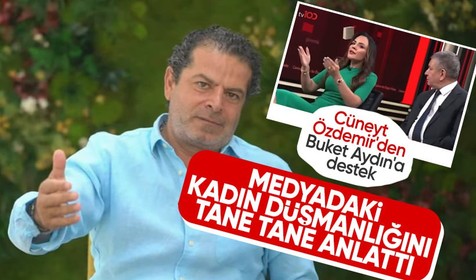 Cüneyt Özdemir'den kadın düşmanlığına ve Buket Aydın'a bel altı ifadeler kullanan Şaban Sevinç'e tepki
