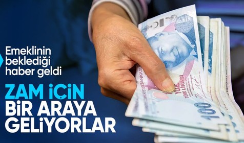 En düşük emekli aylığının belirlenmesi için 4 isim bir araya geliyor