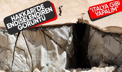 Hakkari'de endişelendiren görüntü! Uzmanlardan uyarı geldi: İtalya gibi yapalım